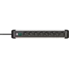 Power Extension Brennenstuhl 1391030800 3m 8 AC Outlets Indoor Black Silver