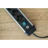 Power Extension Brennenstuhl 1391030610 3m 6 AC Outlets Indoor Black Silver
