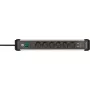 Power Extension Brennenstuhl 1391030610 3m 6 AC Outlets Indoor Black Silver