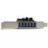 StarTech.com 7-Port PCI Express USB 3.0 Card - Standard and Low-Profile Design