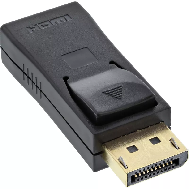 InLine DisplayPort Adapter DisplayPort male / HDMI female black