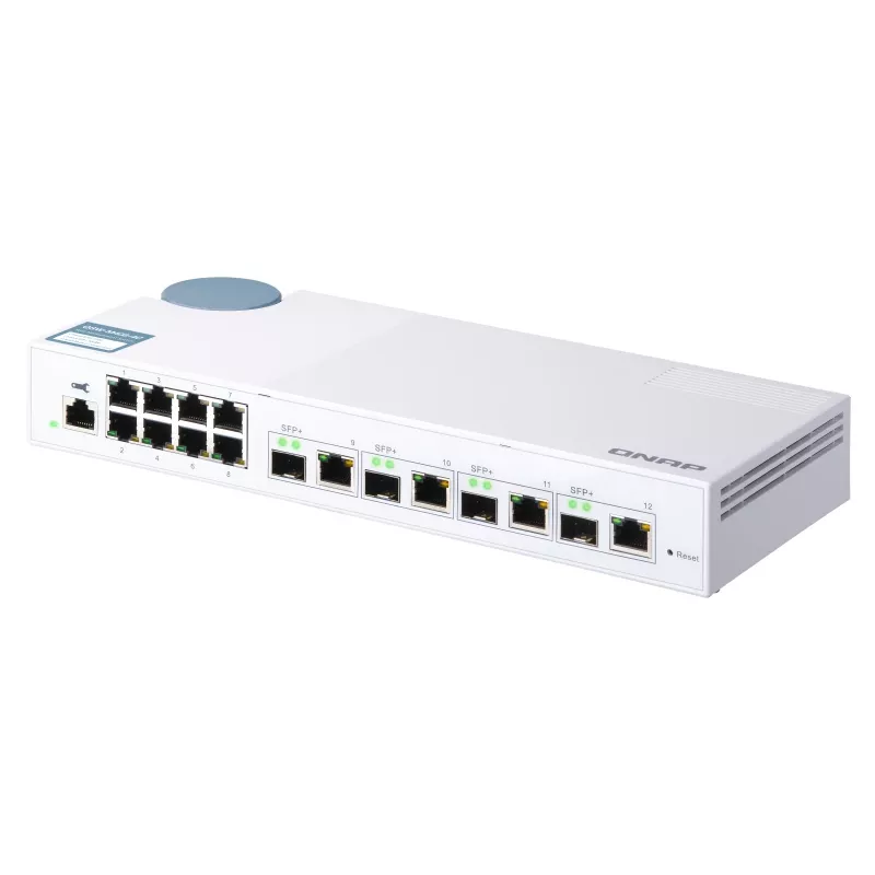 QNAP QSW-M408-4C network switch Managed L2 Gigabit Ethernet (10/100/1000) White