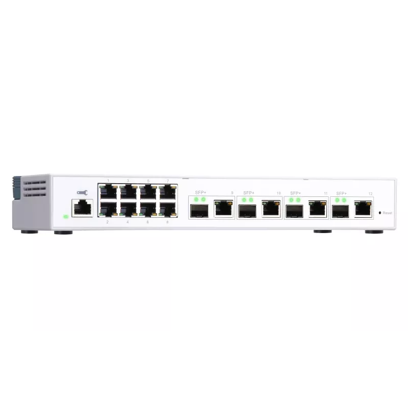 QNAP QSW-M408-4C network switch Managed L2 Gigabit Ethernet (10/100/1000) White
