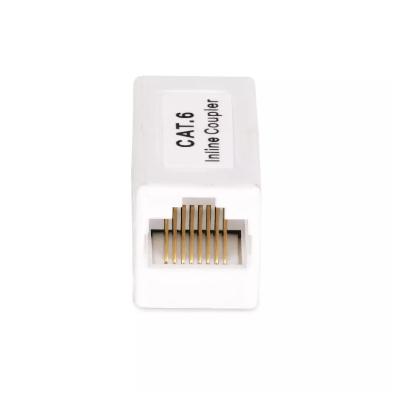 StarTech.com RJ45 Coupler, Inline Cat6 Coupler, Female to Female (F/F) T568 Connector, Unshielded Ethernet Cable Extension