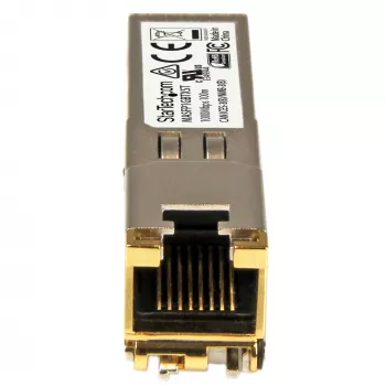 StarTech.com Cisco Meraki MA-SFP-1GB-TX Compatible SFP Module - 1000BASE-T - SFP to RJ45 Cat6/Cat5e - 10/100/1000 Mbps - RJ-45 100m - Cisco Meraki MS225, MX400, MS250