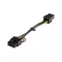 StarTech.com PCI Express 6 pin to 8 pin Power Adapter Cable, PCI-E (8-pin), PCI-E (6-pin), 0.155 m, Male, Female, Straight