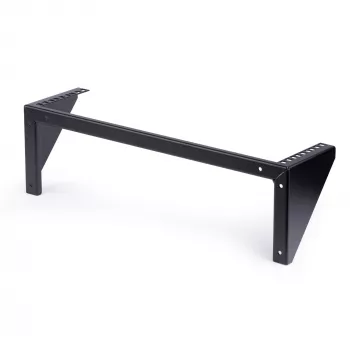 StarTech.com 3U 19 inch Wall Mount Vertical Rack Bracket, Black, 150lb Capacity