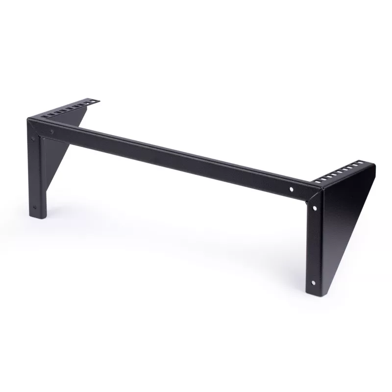 StarTech.com 3U 19 inch Wall Mount Vertical Rack Bracket, Black, 150lb Capacity