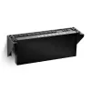 StarTech.com 3U 19 inch Wall Mount Vertical Rack Bracket, Black, 150lb Capacity