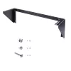 StarTech.com 3U 19 inch Wall Mount Vertical Rack Bracket, Black, 150lb Capacity