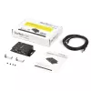 StarTech.com 2 Port Industrial Wall Mountable USB to Serial Adapter Hub with DIN Rail Clips