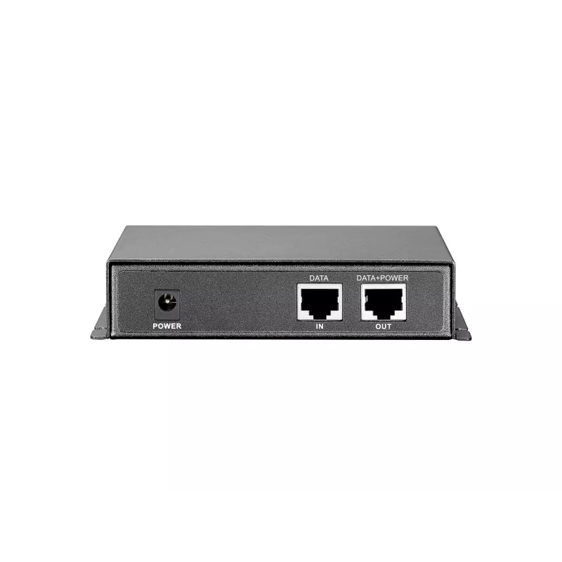 LevelOne PoE Injector, 56W, Fast Ethernet, 10,100 Mbit/s, 10/100, IEEE 802.3x, Grey, 100 m