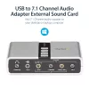 StarTech.com 7.1 USB Audio Adapter External Sound Card with SPDIF Digital Audio