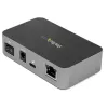 StarTech.com HB31C2A1CGS 3-Port USB-C Hub with Gigabit Ethernet, USB 3.1 Gen 2 10Gbps, 2x USB-A + 1x USB-C, 1 m Host Cable, Powered with Power Adapter