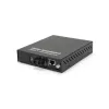 LevelOne RJ45 to SC Managed Fast Ethernet Media Converter, Single-Mode Fiber, 20km