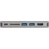 StarTech.com USB C Multiport Adapter - USB-C Mini Travel Dock w/ 4K HDMI or 1080p VGA - 3x USB 3.0 Hub, SD, GbE, Audio, 100W PD Pass-Through - Portable Docking Station for Laptop/Tablet