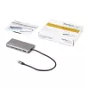 StarTech.com USB C Multiport Adapter - USB-C Mini Travel Dock w/ 4K HDMI or 1080p VGA - 3x USB 3.0 Hub, SD, GbE, Audio, 100W PD Pass-Through - Portable Docking Station for Laptop/Tablet