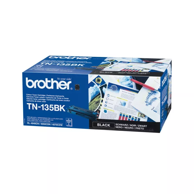 Toner Cartridge Brother TN-135BK 5000 Pages Black
