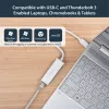 StarTech.com USB-C to Gigabit Network Adapter - Silver, Wired, USB, Ethernet, 5000 Mbit/s, Silver