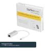 StarTech.com USB-C to Gigabit Network Adapter - Silver, Wired, USB, Ethernet, 5000 Mbit/s, Silver