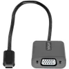 StarTech.com USB C to VGA Adapter - 1080p USB Type-C to VGA Adapter Dongle - USB-C (DP Alt Mode) to VGA Monitor/Display Video Converter - Thunderbolt 3 Compatible - 12 inch Long Attached Cable - Upgraded Version of CDP2VGA
