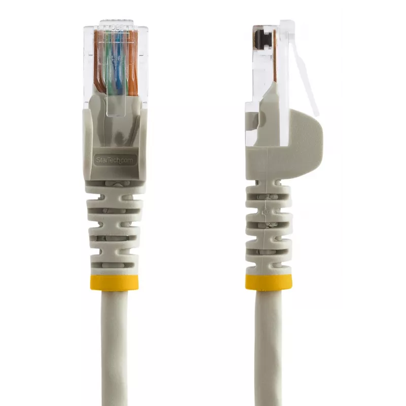 StarTech.com Cat5e Patch Cable with Snagless RJ45 Connectors - 2m, Gray