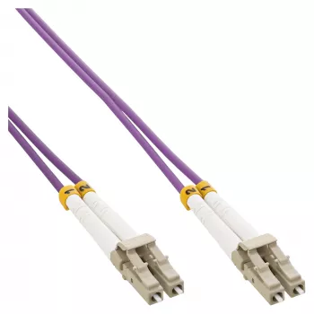 Fiber Optical Duplex Cable LC/LC InLine 88549P 10m OM4 50/125µm