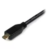 StarTech.com 2m Micro HDMI to HDMI Cable with Ethernet - 4K 30Hz Video - Durable High Speed Micro HDMI Type-D to HDMI 1.4 Adapter Cable/Converter Cord - UHD HDMI Monitors/TVs/Displays - M/M