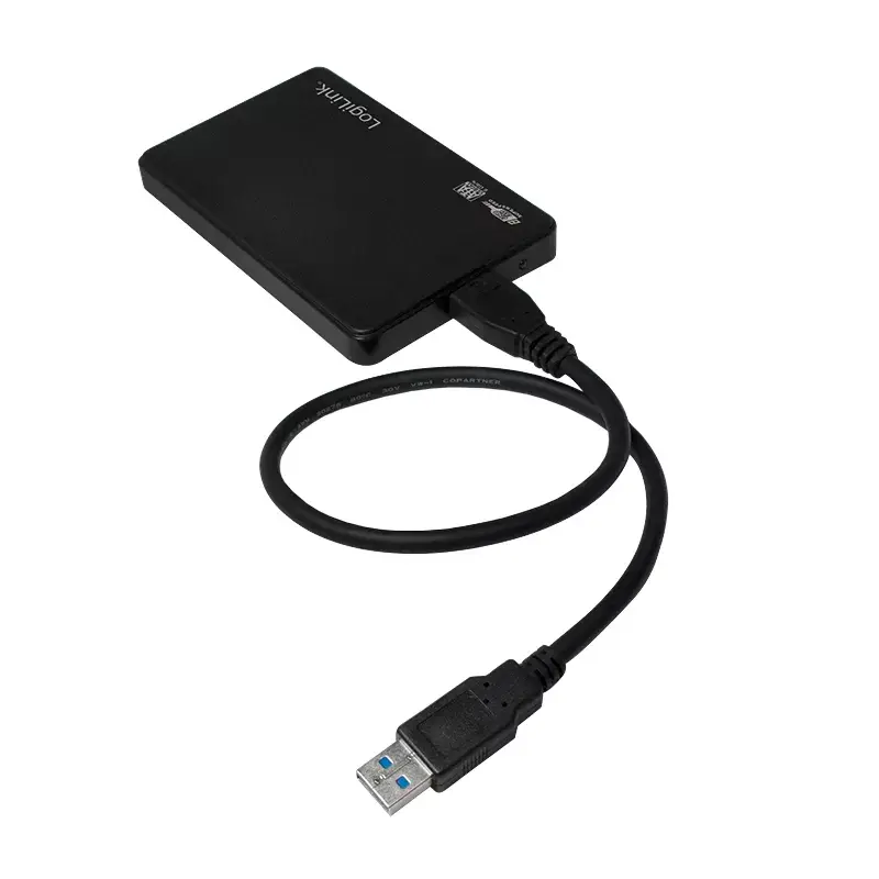 HDD enclosure LogiLink UA0256 Black 2.5 inch