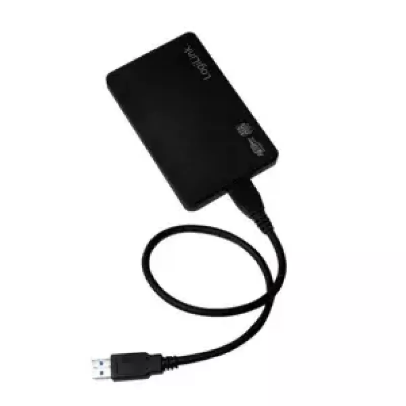 HDD enclosure LogiLink UA0256 Black 2.5 inch