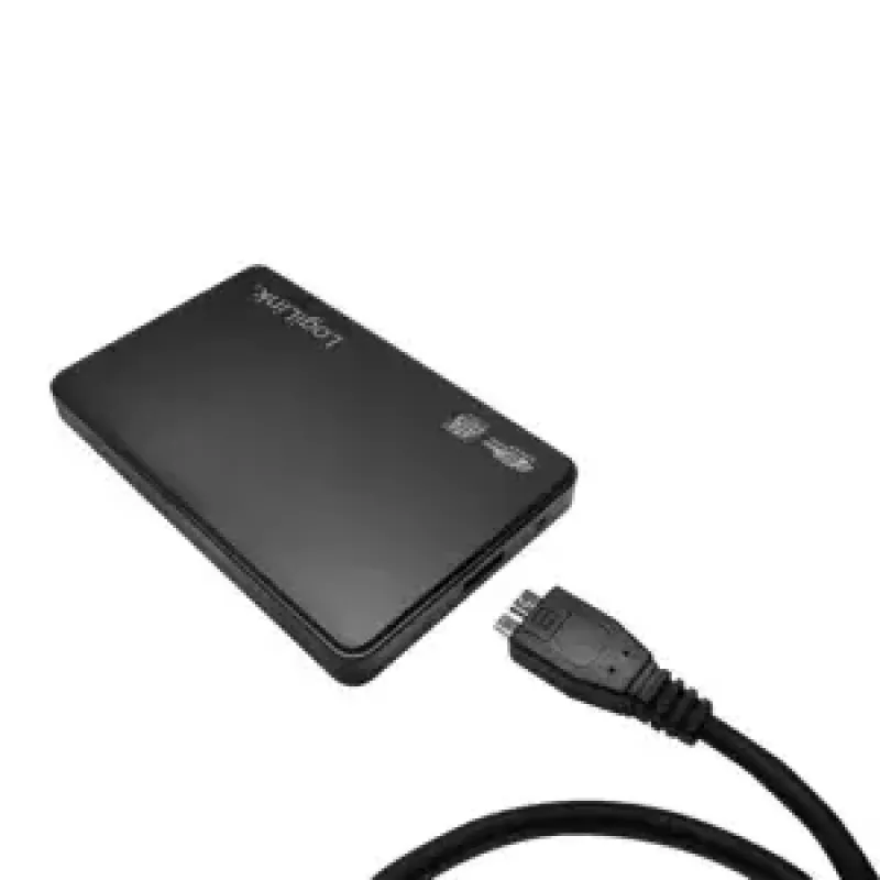 HDD enclosure LogiLink UA0256 Black 2.5 inch