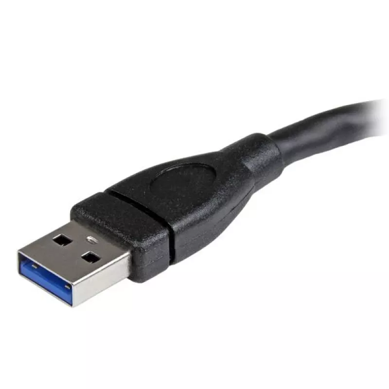 StarTech.com USB 3.0 A-to-A extension cable - 6 in, black, 0.152 m, USB A, USB A, USB 3.2 Gen 1 (3.1 Gen 1), 5 Gbit/s, Black