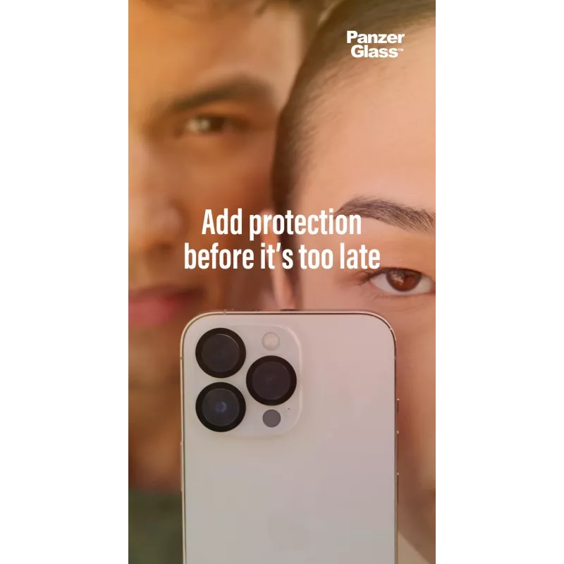 Camera Lens Protector PanzerGlass for Apple iPhone 13 / 13 Mini — Tempered Glass, Scratch & Shock Resistant, Transparent