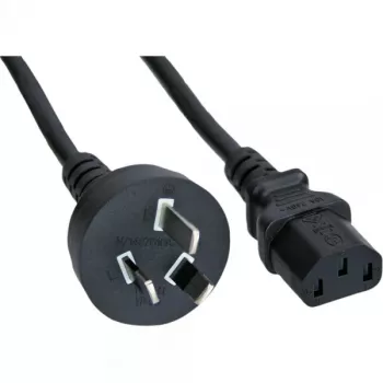 InLine power cable, Australia to 3pin IEC C13 male, 1.8m