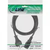 InLine power cable, Italy male / 3pin IEC C13 male, 1.8m