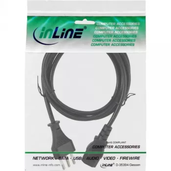 InLine power cable, Italy male / 3pin IEC C13 male, 1.8m