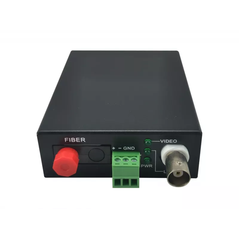 AV transmitter LevelOne 1-Channel BNC over Fiber Optic Extender Kit 20km