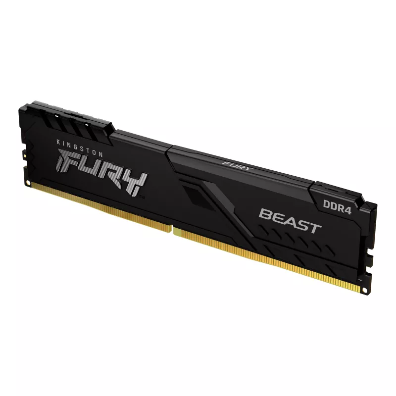 Kingston Technology FURY Beast 64GB 3600MT/s DDR4 CL18 DIMM (Kit of 4) Black