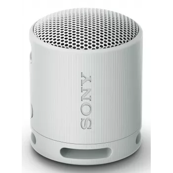 Sony SRS-XB100 - Wireless Bluetooth Portable Speaker, Durable IP67 Waterproof & Dustproof, 16 Hour Battery, Eco, Outdoor and Travel in Light Grey