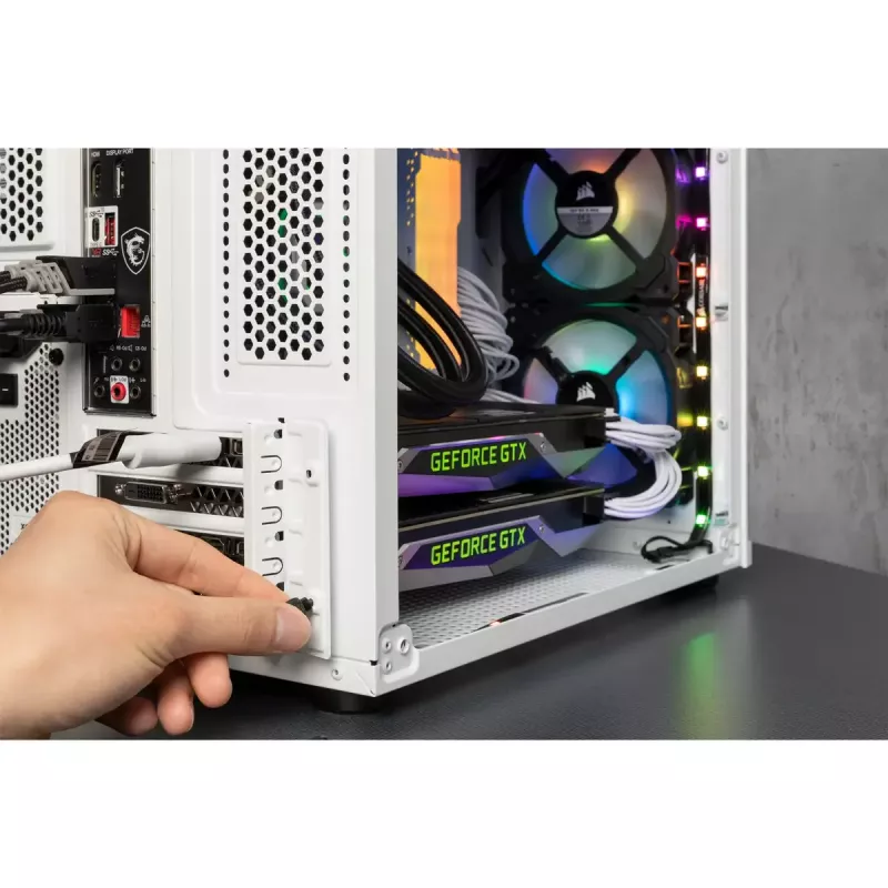 PC Case Corsair Crystal 280X Micro ATX White
