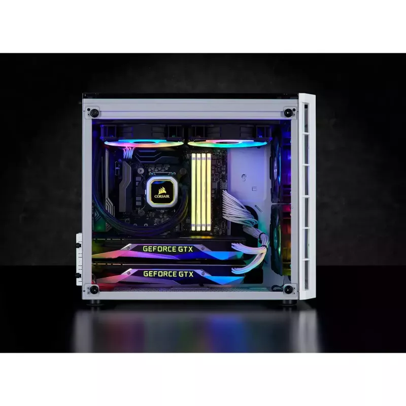 PC Case Corsair Crystal 280X Micro ATX White