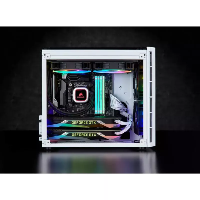 PC Case Corsair Crystal 280X Micro ATX White