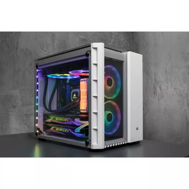 PC Case Corsair Crystal 280X Micro ATX White