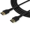 StarTech.com 3ft (1m) Slim HDMI 2.0 Cable, Flexible Premium Certified HDMI Cord with Ethernet, UHD 4K 60Hz HDR10, Durable Aramid Fiber Design with TPE Jacket