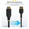 StarTech.com 3ft (1m) Slim HDMI 2.0 Cable, Flexible Premium Certified HDMI Cord with Ethernet, UHD 4K 60Hz HDR10, Durable Aramid Fiber Design with TPE Jacket