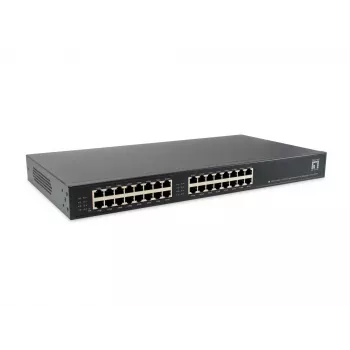 LevelOne POH-1620 16-Port High Power PoE Midspan Hub ,400W