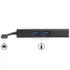 StarTech.com USB-C Multiport Adapter - USB-C Travel Docking Station with 4K HDMI - 60W Power Delivery Pass-Through, GbE, 2pt USB-A 3.0 Hub - Portable Mini USB Type-C Dock for Laptop