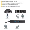 StarTech.com USB-C Multiport Adapter - USB-C Travel Docking Station with 4K HDMI - 60W Power Delivery Pass-Through, GbE, 2pt USB-A 3.0 Hub - Portable Mini USB Type-C Dock for Laptop