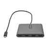 StarTech.com USB C to Quad HDMI Adapter, USB-C to 4x HDMI Monitor Converter for Windows (no support for macOS/ChromeOS/Linux) - TAA