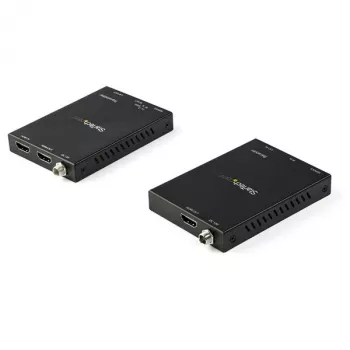 StarTech.com HDMI over CAT6 Extender Kit - 4K 60Hz, 3840 x 2160 pixels, AV transmitter & receiver, 50 m, Wired, Black, HDCP
